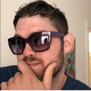 Dark Purple Sunglasses